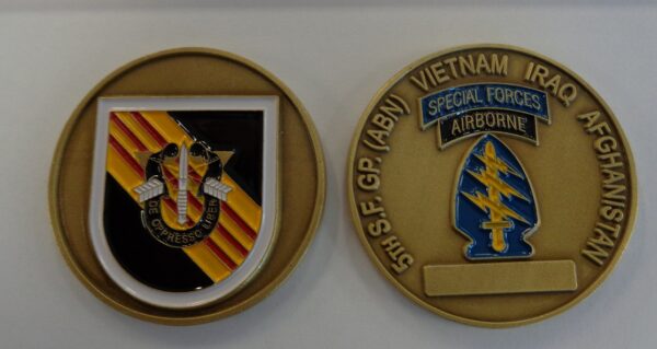 5th Special Forces Group (Vietnam) and Now Current Challenge Coin E