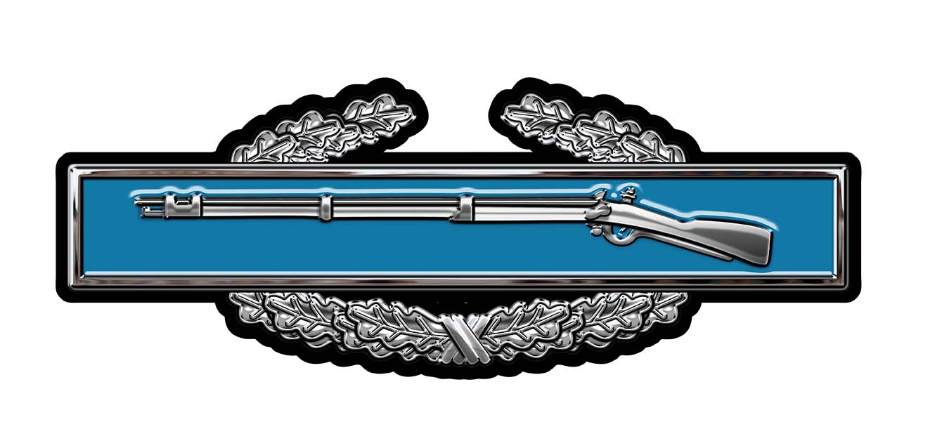 Combat Infantry Badge All Metal Sign 16 x 6″ – MACV-SOG