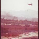 A1E Dive bombing enemy trench - Khe Sanh FOB-2