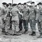 Jim at ceremony when he was given one of his awards in 1968 at Ban Me Thuot, FOB 5, Vietnam.