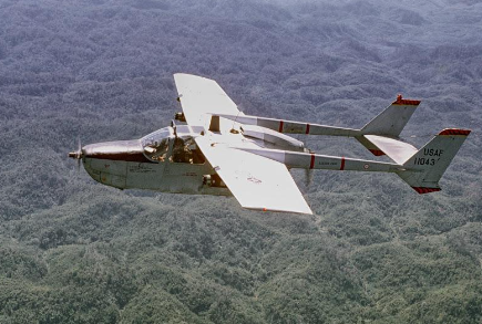 A Forward Air Controller over the jungle