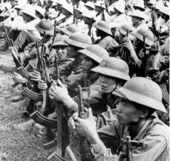 NVA Soldiers with AK-47s