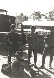 Cochran and Troop at Kontum 1969 Paul Christensen MACVSOG