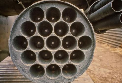 Loaded rocket pods (© Gary Cantrell)