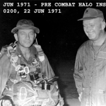 Billy Waught June 1971 Pre- Combat Halo Insert 0200
