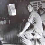 James Shorten, Graves, Toby Todd at Fat Albert's Bar, Kontum, Vietnam, 1970 CCC, MACV-SOG