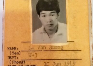Mr. LO VAN SUONG (an ethnic Thai), who served at FOB #2 in Kontum during the Vietnam War.