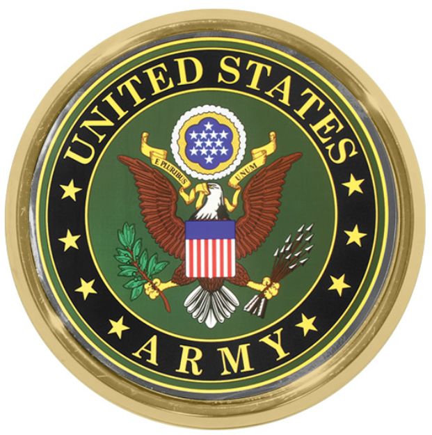 Auto Emblem - Army Crest Auto Emblem - Army Crest