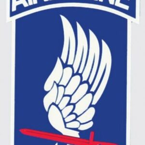 Mylar Decal - 173rd Airborne Brigade 2.75 x 4