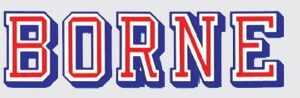 Mylar Decal - 82nd Airborne Division with 82D Airborne Badge 23.5x1.65 Window Strip