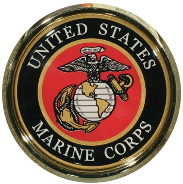 Auto Emblem - USMC Crest Auto Emblem - USMC Crest