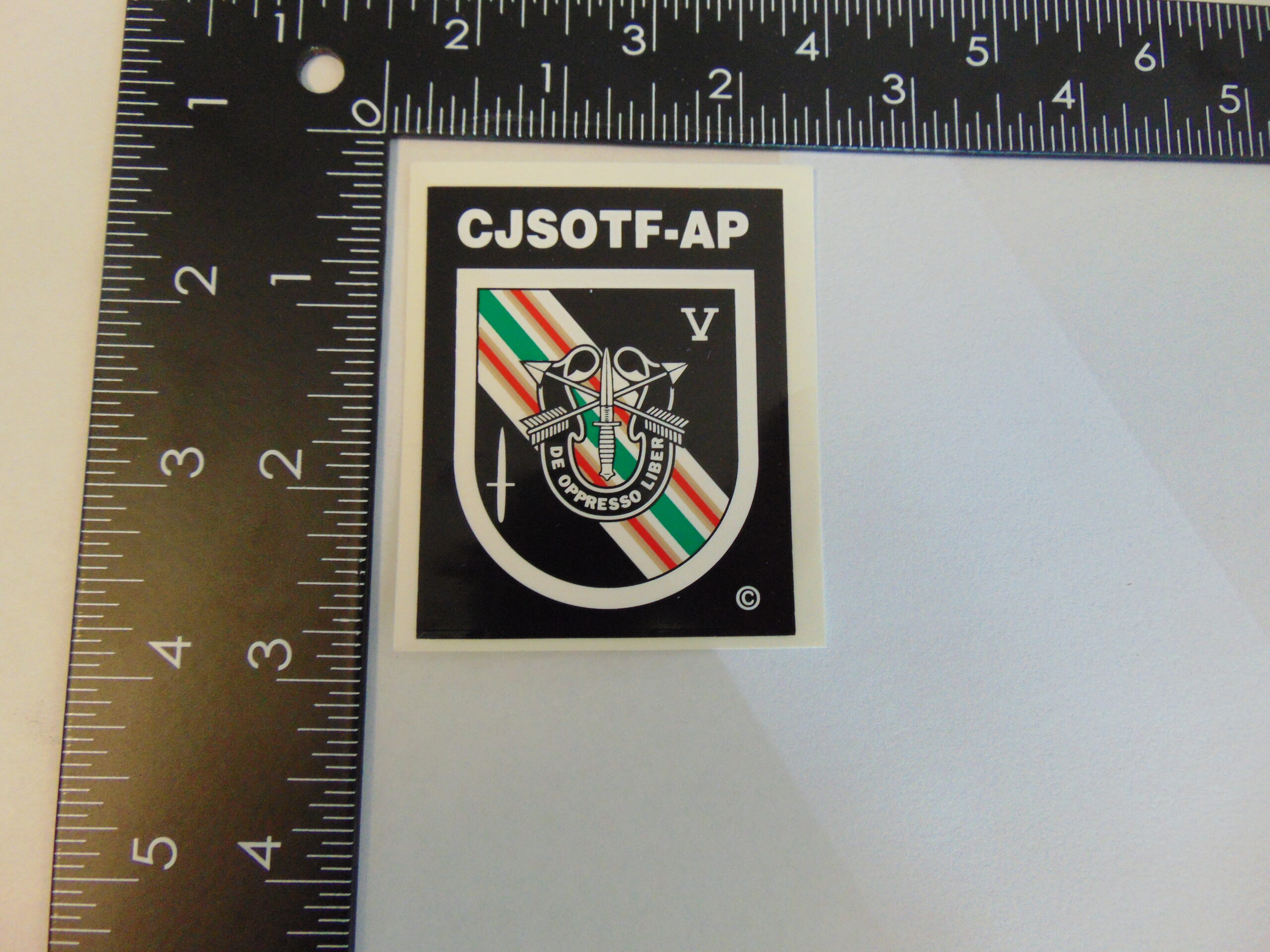 Special Forces CJSOTF Afghanistan Decal Special Forces CJSOTF Afghanistan Decal