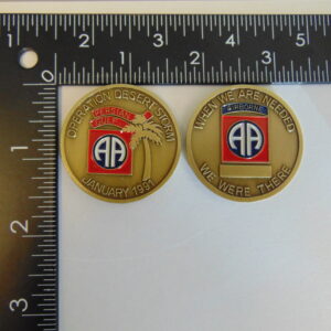 82nd Airborne Desert Storm Challenge Coin