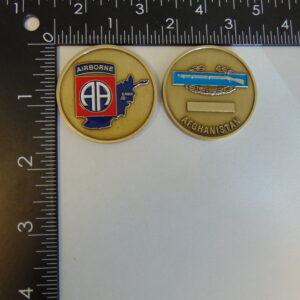 82nd Airborne Afghanistan Challenge Coin
