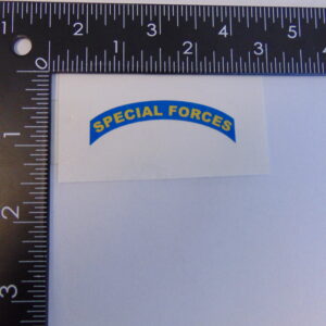Special Forces Tab Decal