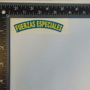 Special Forces Decal In Spanish Fuerzas Especiales 7th Group Decal