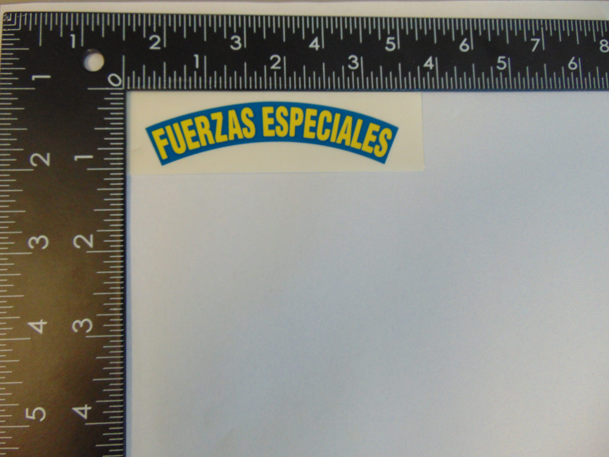 Special Forces Decal In Spanish Fuerzas Especiales 7th Group Decal Special Forces Decal In Spanish Fuerzas Especiales 7th Group Decal
