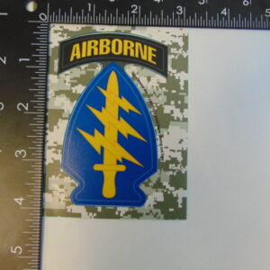 Special Forces Decal with ABN Tab 4"