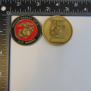 USMC Marine CORPS Proud Parent of a U.S. Marine Challenge Coin C-209