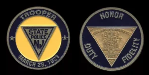 New Jersey State Police Trooper NJSP Challenge Coin