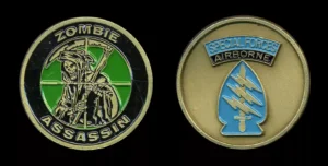 Special Forces Zombie Assassin Challenge Coin