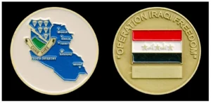 US Army Airborne - 506th Infantry Iraq - Currahee Challenge Coin