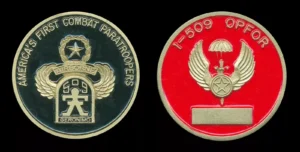 US Army Airborne - 1/509 P.I.R. OPFOR Challenge Coin