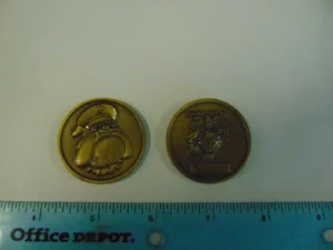 USMC Marine CORPS Devil Dog Challenge Coin