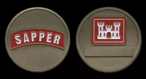 US Army Engineer Sapper Challenge Coin