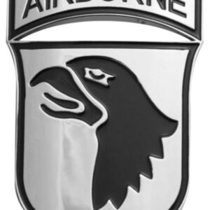 Auto Emblem - 101st Airborne Combat Service Identification Badge