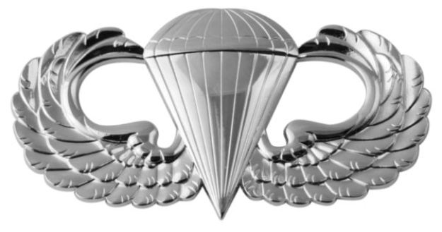 Auto Emblem - Basic Parachutist Badge Auto Emblem - Basic Parachutist Badge