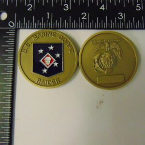 USMC Marine CORP Raiders challenge coin C214