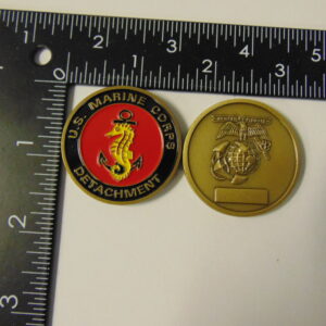 USMC - Ship Detachment Challenge Coin C-238