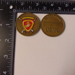 USMC Marine CORPS Basic School Challenge Coin C-212